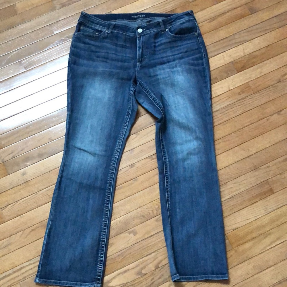 Maurices 18w long bootcut jeans